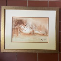 Landscape Art Naked Women 22x18