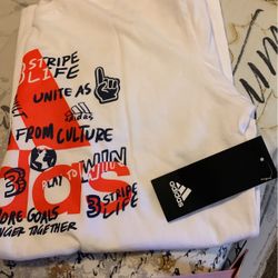 Boys Adidas Shirt Large 