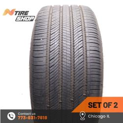 Set of 2 Used  9.5/32    255/35R21  98W  Hankook   iON evo AS EV SUV Sound Absorber TO