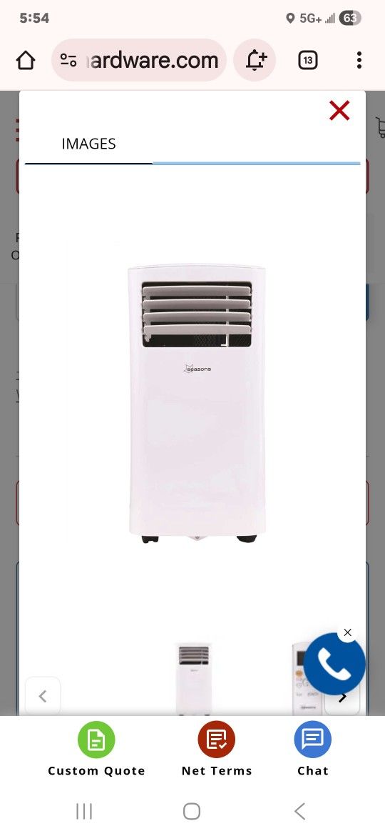 Seasons Portable Ac Unit SM12R1