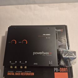 POWERBASS DIGITAL BASS PROCESSOR WITH 13 VOLTS MAX POWER