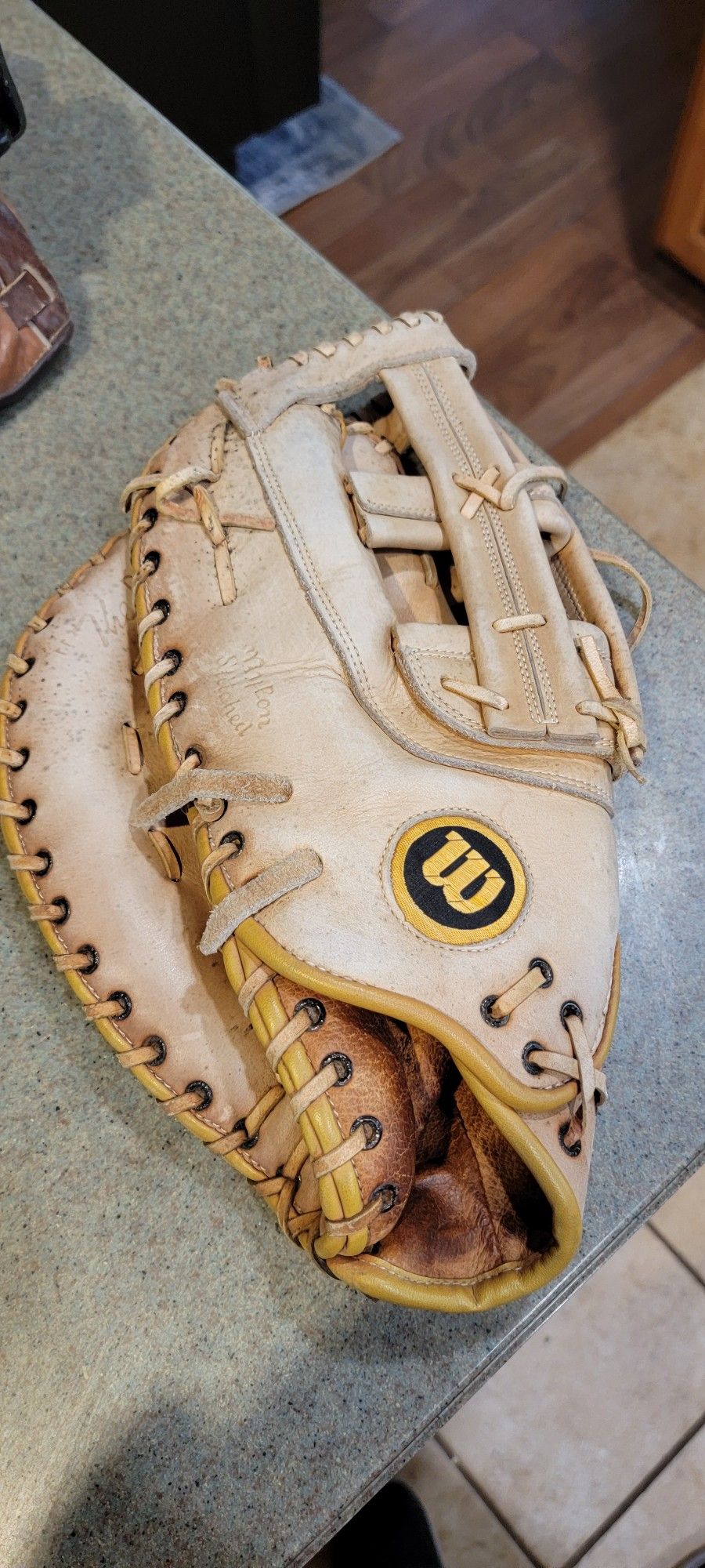 14-in Wilson First Base Left Baseball Glove Broken In