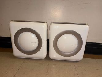 Two Coway Air Purifier Airmega  ( no separate )AP-1512HH(White) True HEPA 3-Stages Filtration System with 361 Sq. Ft. Coverage, Auto & Eco Mode Clean 