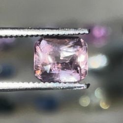 1.35Ct Natural Unheated Light Pink Sri Lankan Sapphire