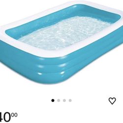 10 Ft Inflatable Pool