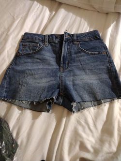 High Rise Mom Shorts