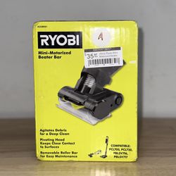 RYOBI Mini-Motorized Beater Bar Compatible with 18V ONE+ Models PCL700, PCL720, PBLSV716, PBLSV717
