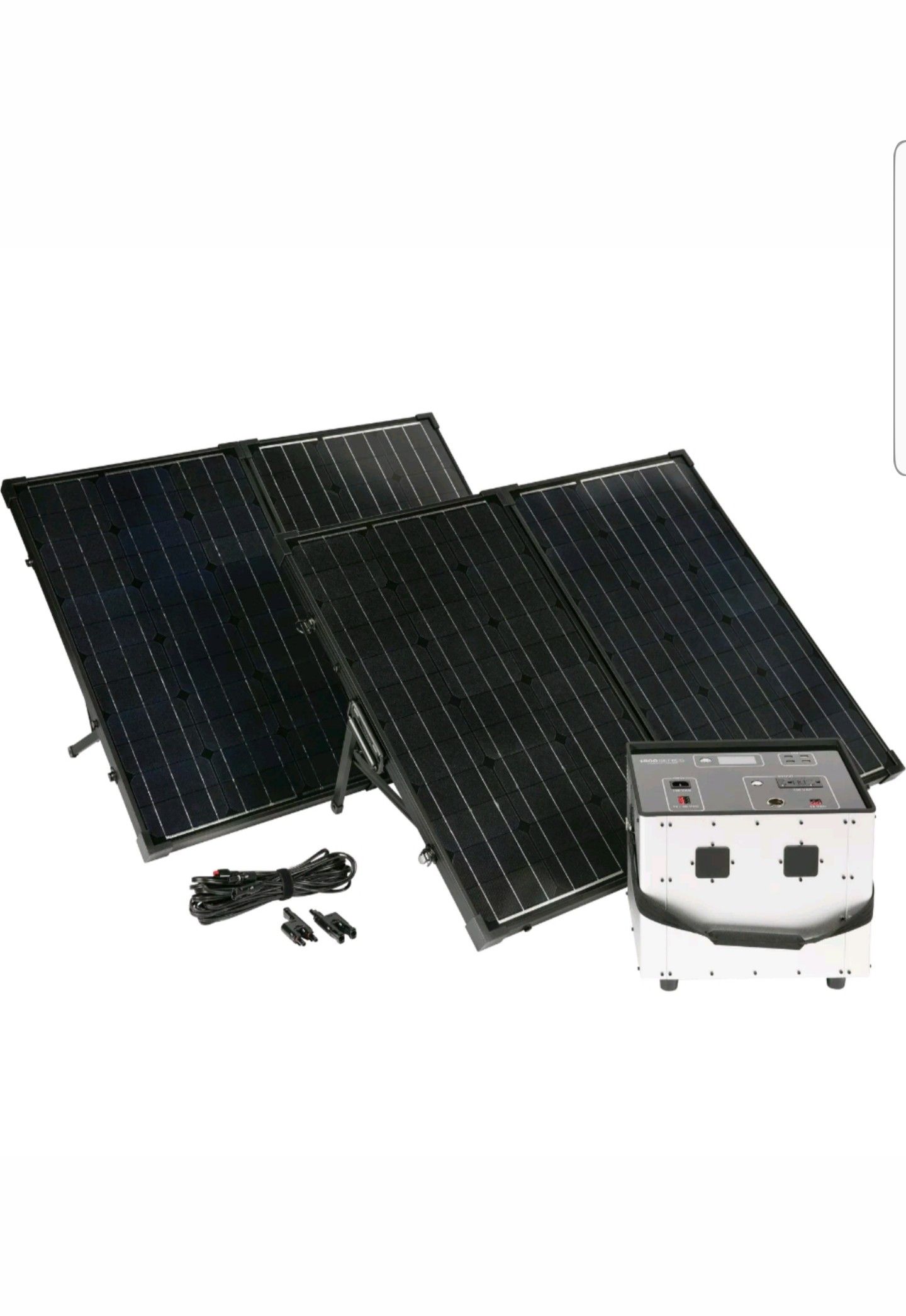 LION ENERGY 1500 WATT SOLAR GENERATOR