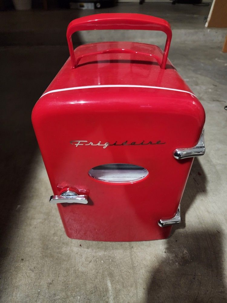 Frigidaire Mini Personal Fridge, Red