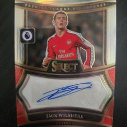Jack Wilshere Panini Prizm SELECT auto 24/25 No.S-JW