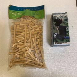 Golf Range Scope and Golf Tees Lot