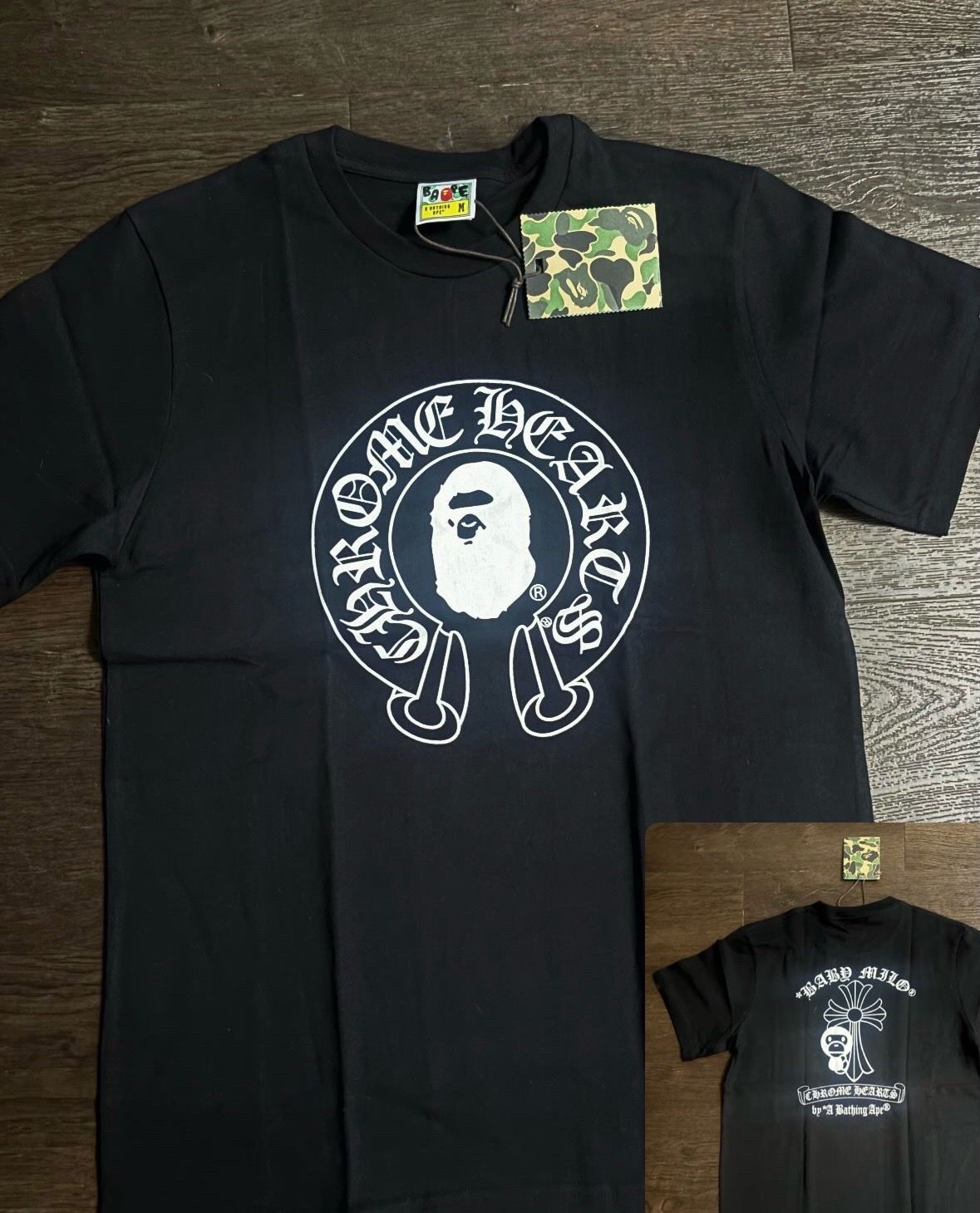 Chrome heart bape