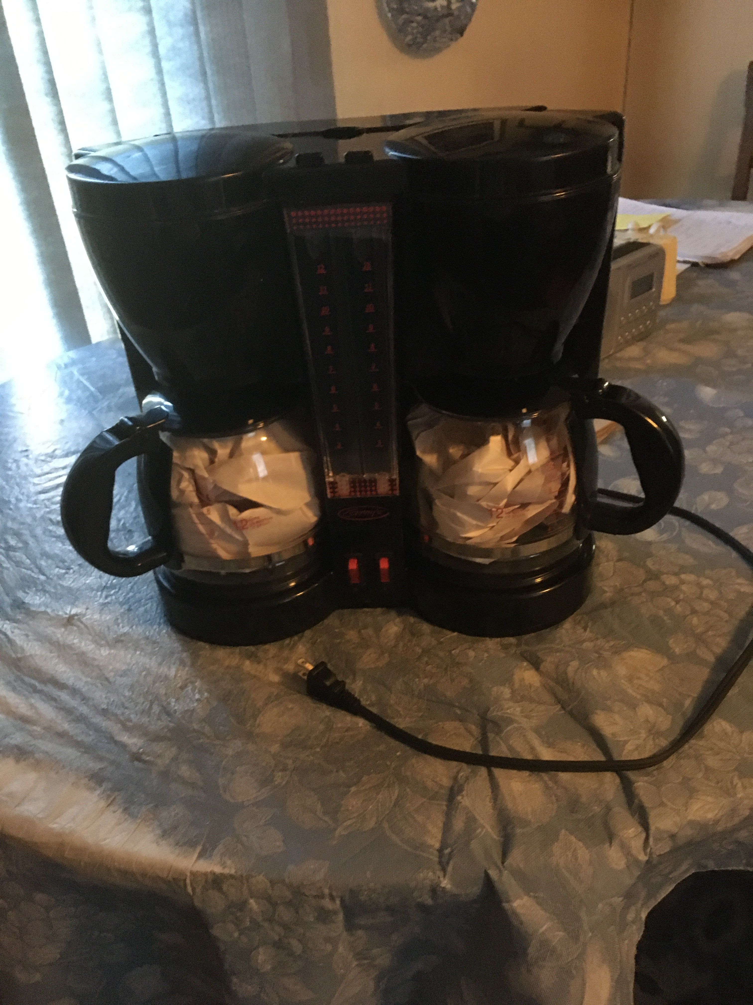 Dual Pot Coffee Maker