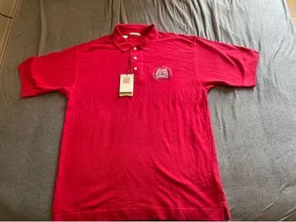 2005 Final Four Red Polo Shirt Mens XL Blue Cutter & Buck St Louis