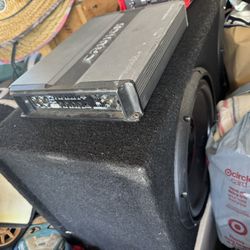 2 12” Subs And Amp