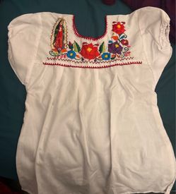 Virgin Mary Mexican style shirt