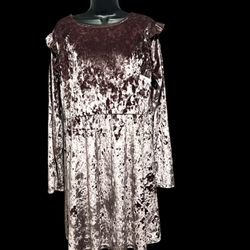 Mossimo Velour Dress Size XL