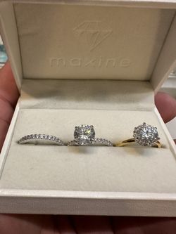 Diamond Ring 💍 “mossinite” Size 6