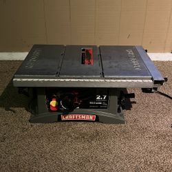 Craftsman 10in Table Saw