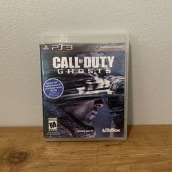 Playstation 3 - Call of Duty: Ghosts
