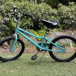 Kids Retrospec Bike Teal 20” Wheel