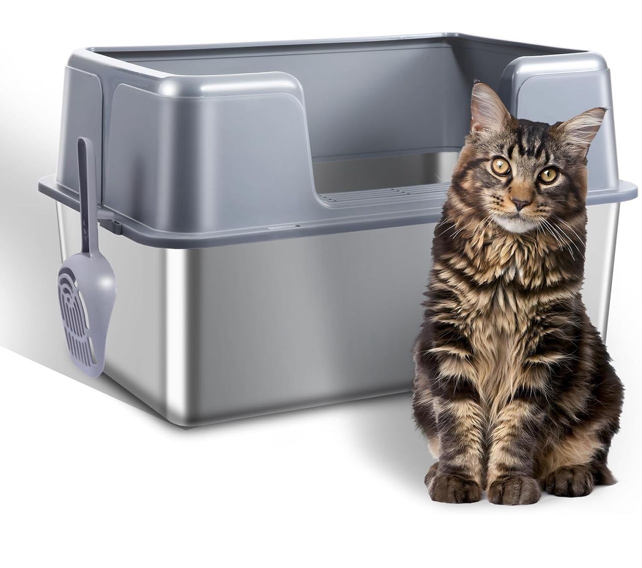 Stainless Steel Cat litter Box 