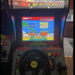 1 Up Arcade Outrun Sit Down Driving Arcade 