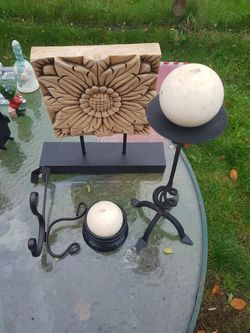 Candles holder decor