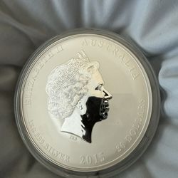 2015 1 Kilo Silver Australia