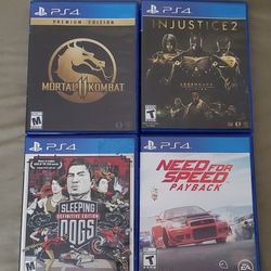 PS4 Game Bundle $60
