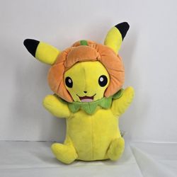 2019 Pokémon Halloween Pumpkin Head Pikachu by WCT Wicked Cool 8"