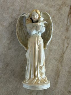 Russ 1984 Angel Figurine #16696. Watching Over You. 