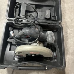 Craftsman Skill Saw 13 amp with case and guide works great lot#0.10FEB1415 storage