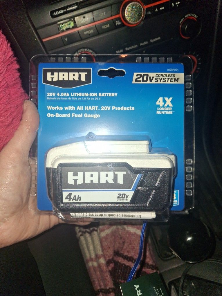 Hart 20v Battery