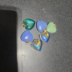 Heart Charms 4 Each