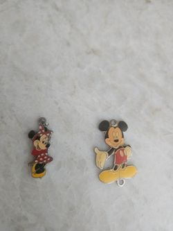 Micky and mini vintage necklace charm
