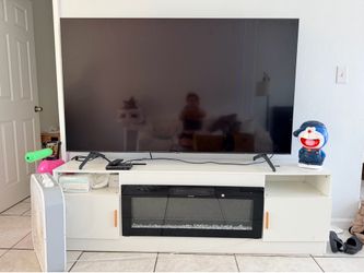 Tv stand w/ fireplace