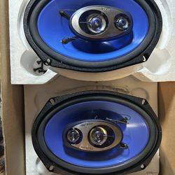 Alpine 6x9 Car Speakers – SPS-6939S – Great Condition