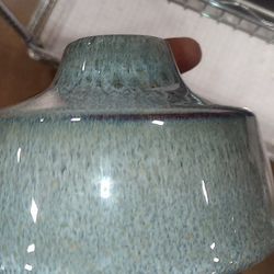 Grey And Blue Colored Ceramic Pottery