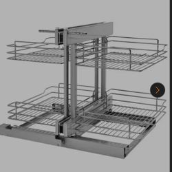 18" Rev A Shelf Blind Corner Unit