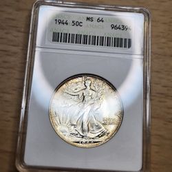 1944 Walking Liberty Half Dollar Soap Box