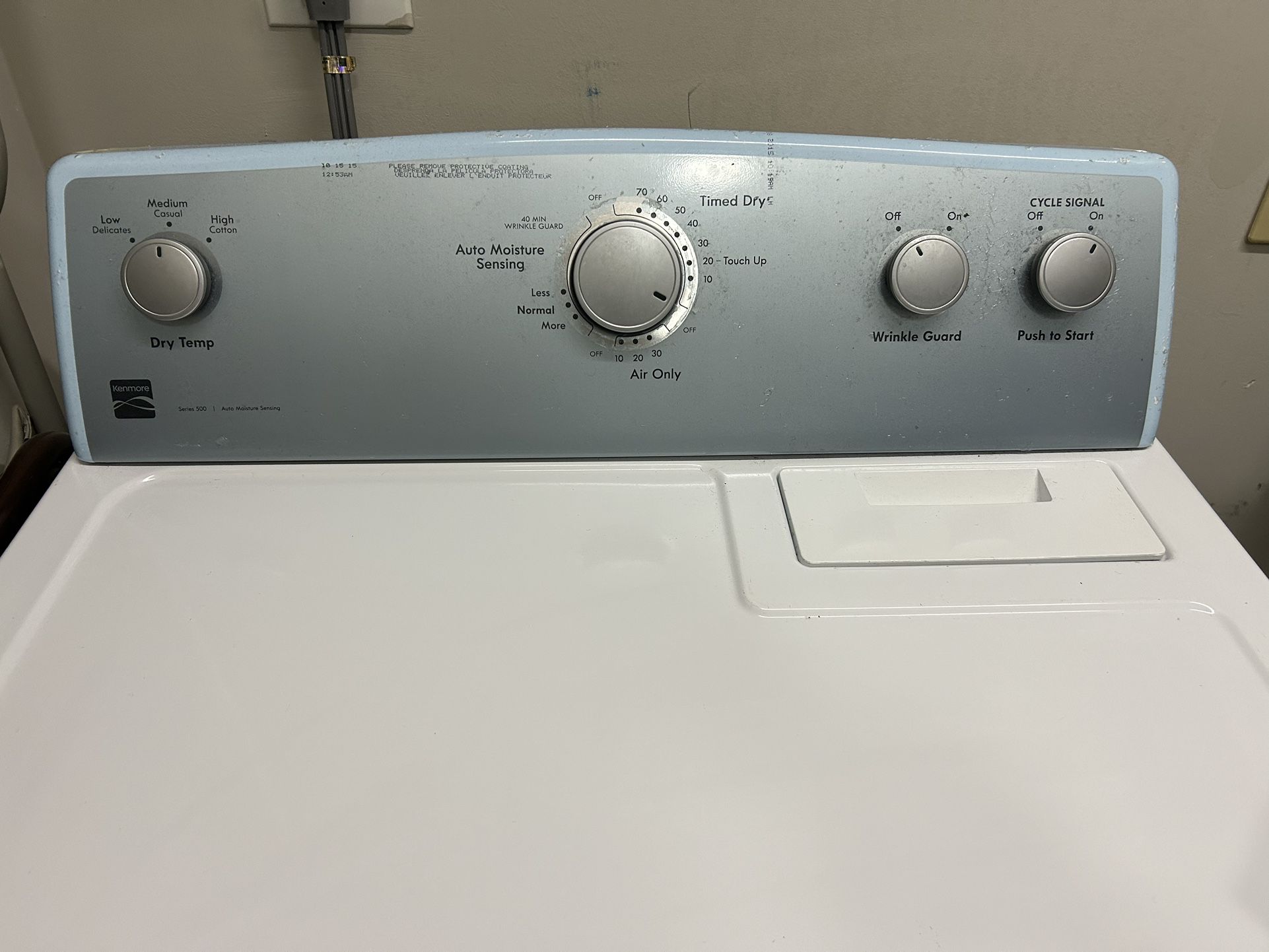 Kenmore 7.0 Cu Ft Electric Dryer