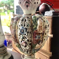 Antique Ceramic Lamp