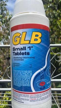 5 lbs - 1 inch pool tablets