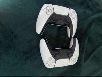 PS5 with two controllers, headset and Sparking Zero included