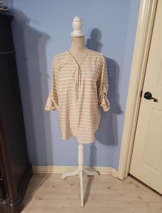 Calvin Klein Large Womens Blouse 