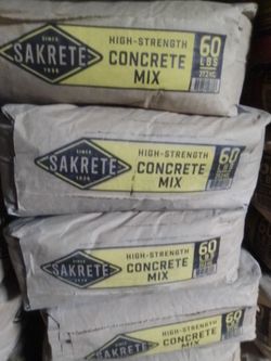 Sakrete High-Strength Concrete Mix 60 lb