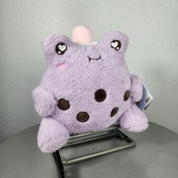 10" Plush Goals Purple Boba Wawa Frog Plush