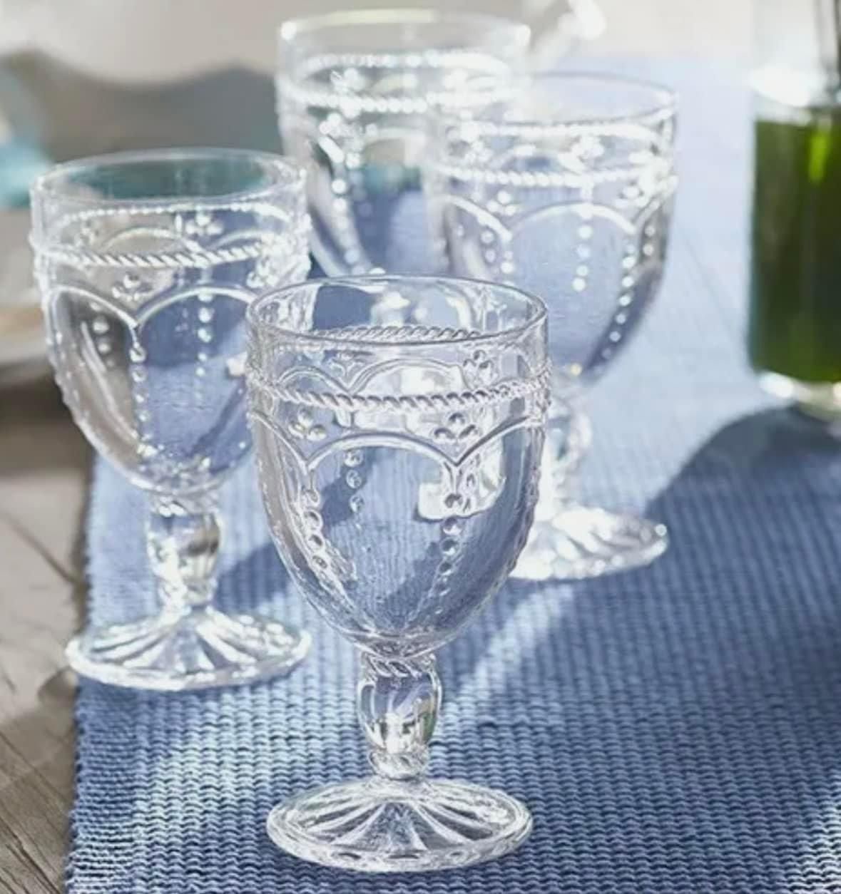 Copas Rojas Y Cristal