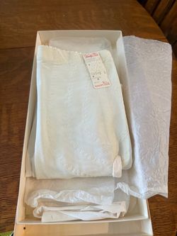 MCM mid-century vanity, fair girdle with stocking holders